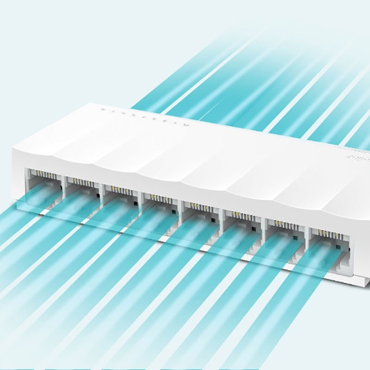 سوییچ شبکه 8 پورت گیگابیت مدل LS1008 برند تی.پی.لینک (TP-Link)