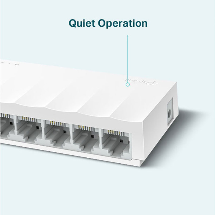 سوییچ شبکه 8 پورت گیگابیت مدل LS1008 برند تی.پی.لینک (TP-Link)