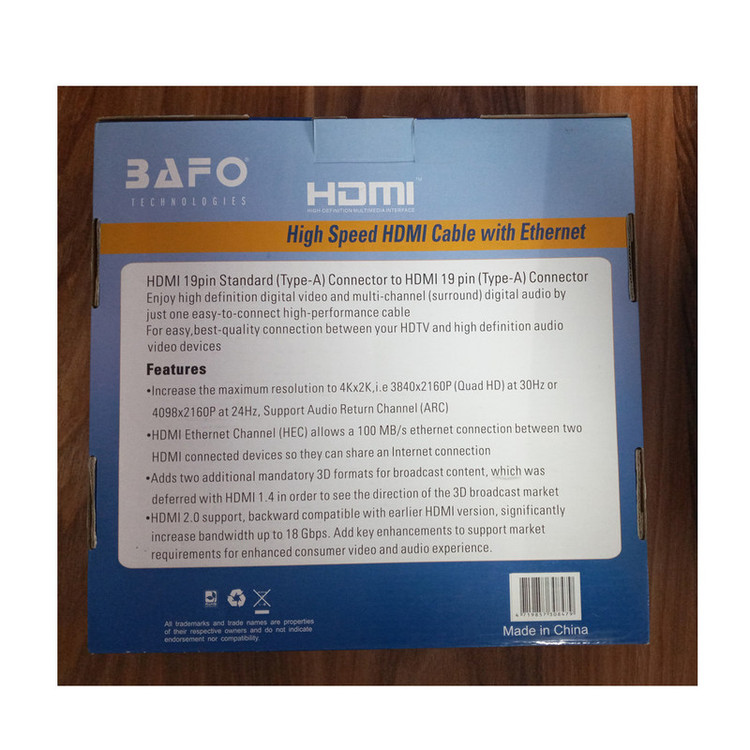 کابل HDMI بافو مدل BF15 طول 15 متر