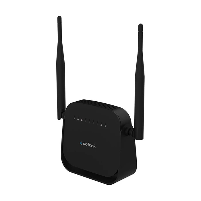 مودم روتر ADSL2 Plus برند سولتک(Soltek) مدل WM305N | بیسیم N300