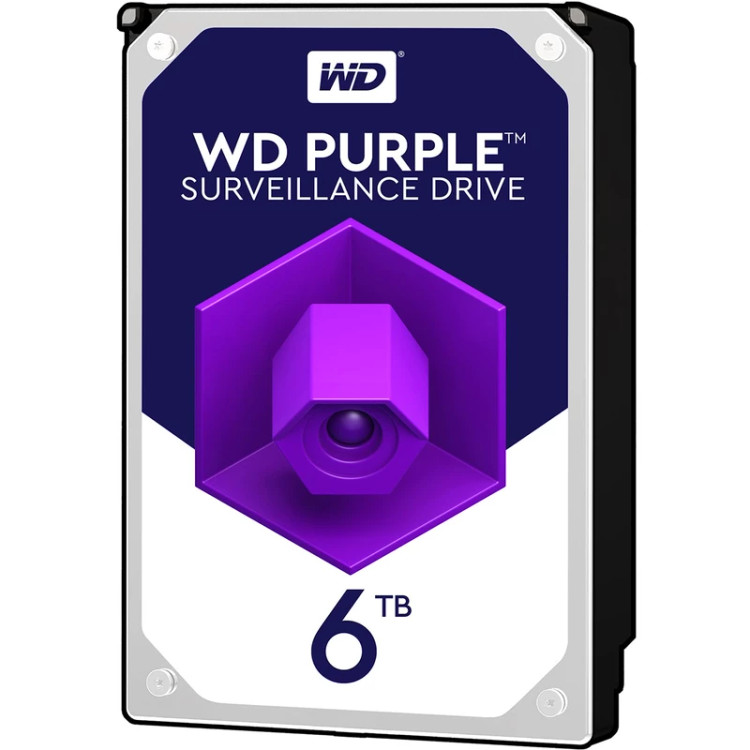 قیمت هارد دیسک اینترنال وسترن دیجیتال مدل Purple ظرفیت 6 ترابایت