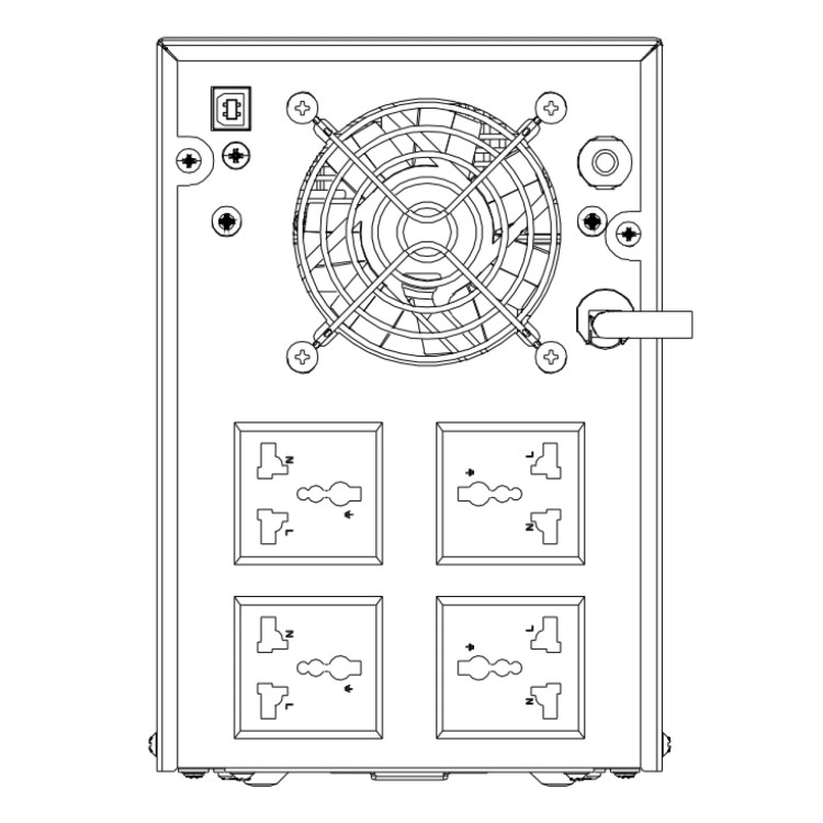 قیمت یو پی اس هایک ویژن DS UPS3000