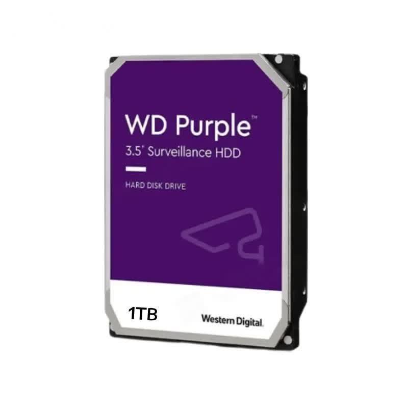 هارد اینترنال 1 ترابایت وسترن دیجیتال بنفش WD Purple 1TB (اصلی)