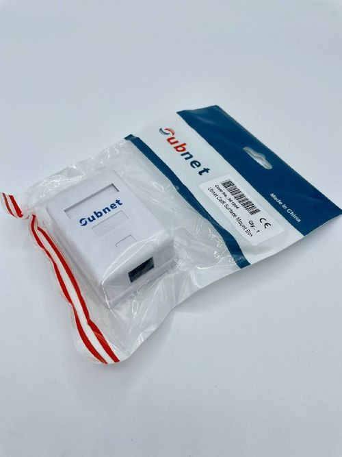 کیستون باکس شبکه تک پورت یوبی نت مدل UBNET CAT6 UTP