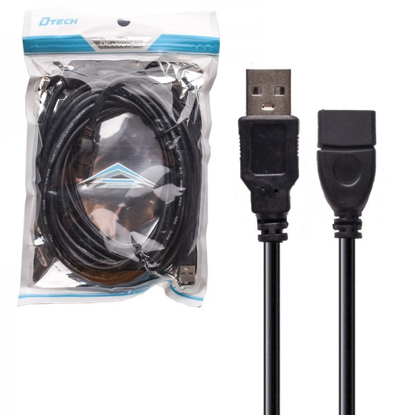 کابل افزایش طول USB برد دار طول 5 متر