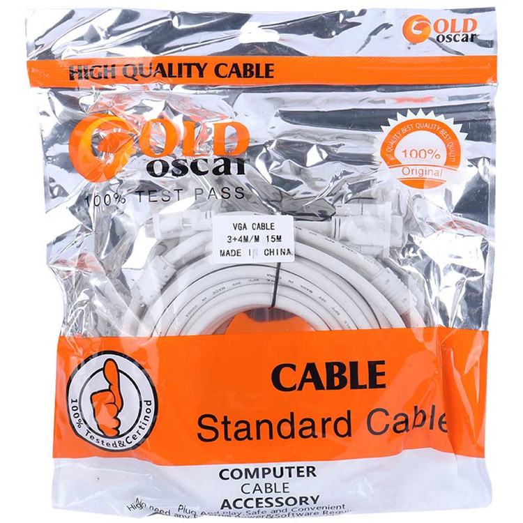 کابل VGA (انتقال تصویر) طول 15 متر