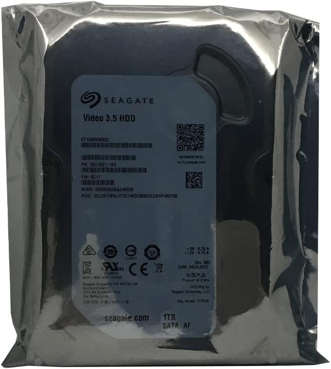 قیمت هارد اینترنال سیگیت ویدیو 1 ترابایت