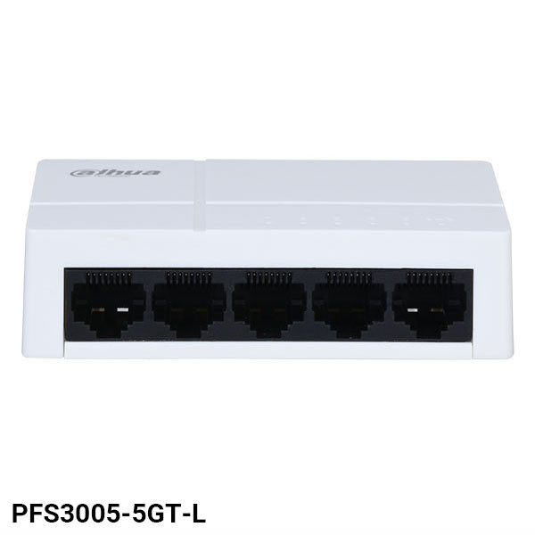 سوییچ شبکه 5 پورت گیگابایت مدل DH-PFS3005-5GT-L برند داهوا(DAHUA)