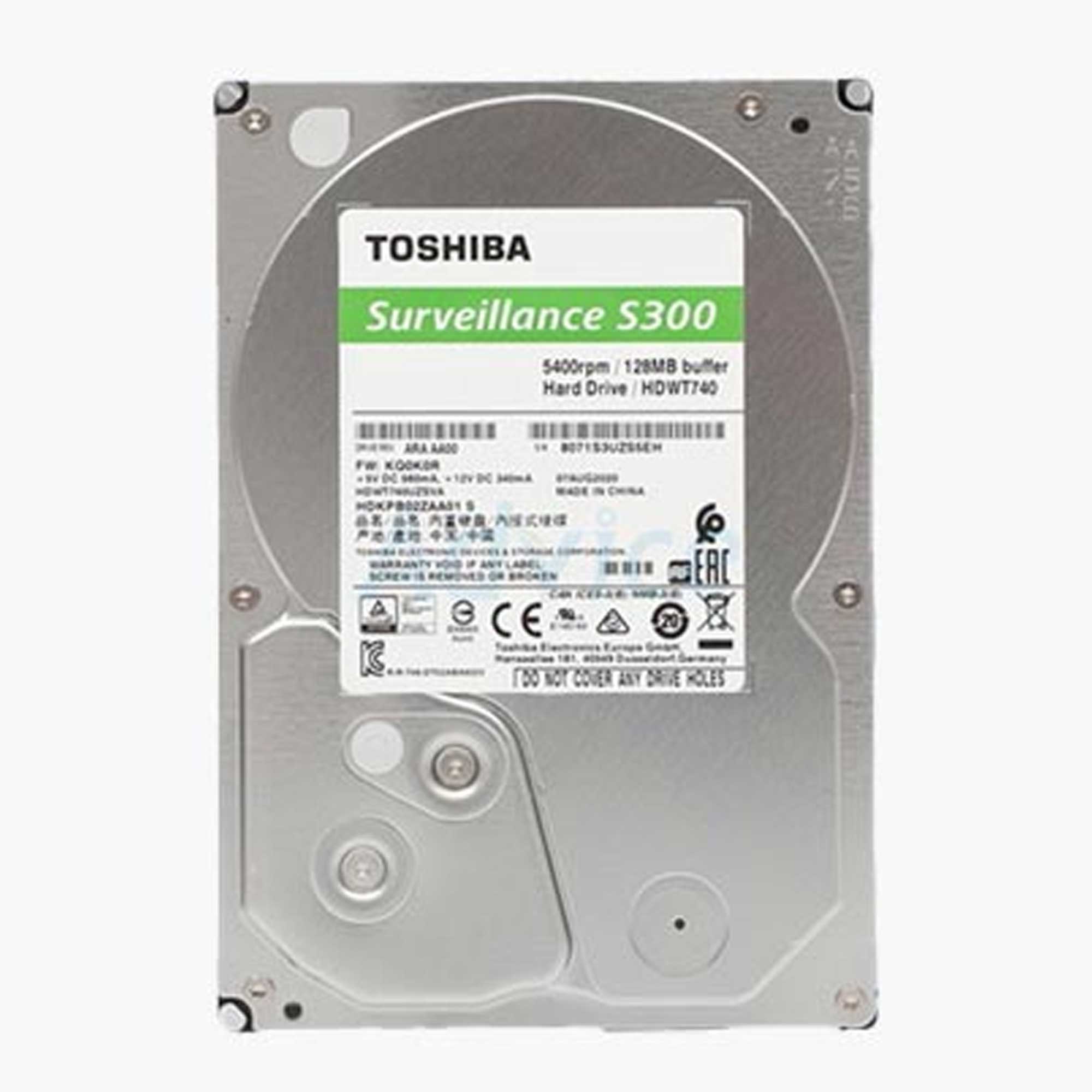 قیمت هارد اینترنال 4 ترابایت توشیبا s300