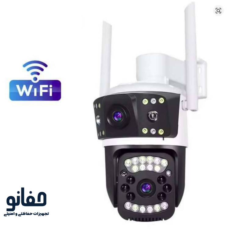 قیمت دوربین وایرلس دو لنز سه تصویر 8مگاپیکسل برند V380