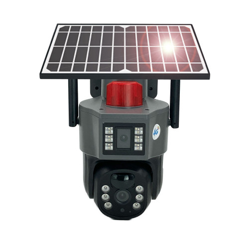 قیمت دوربین سیمکارتی خورشیدی دو لنز 4*2 مگاپیکسل برند O-KAM pro