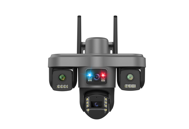 قیمت دوربین سیمکارتی خورشیدی چهار لنز 4*4 مگاپیکسل برند O-KAM pro