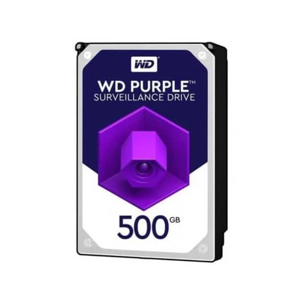 هارد اینترنال 500 گیگابایت وسترن دیجیتال بنفش مدل WD05PURX (گارانتی تعویض رایکا)