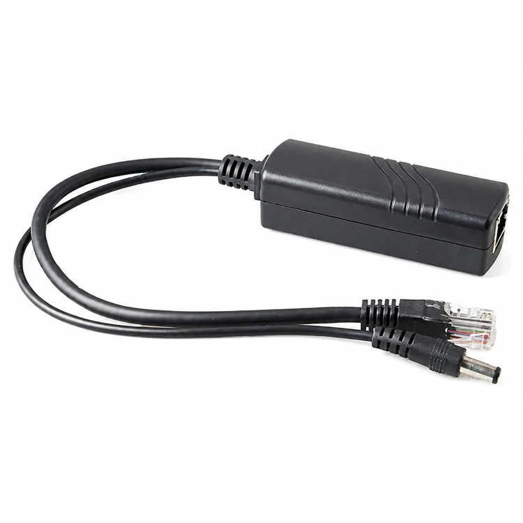اسپلیتر PoE دوربین مداربسته مدل HR-AF-PD12D برند اچآریوآی (HRUI)