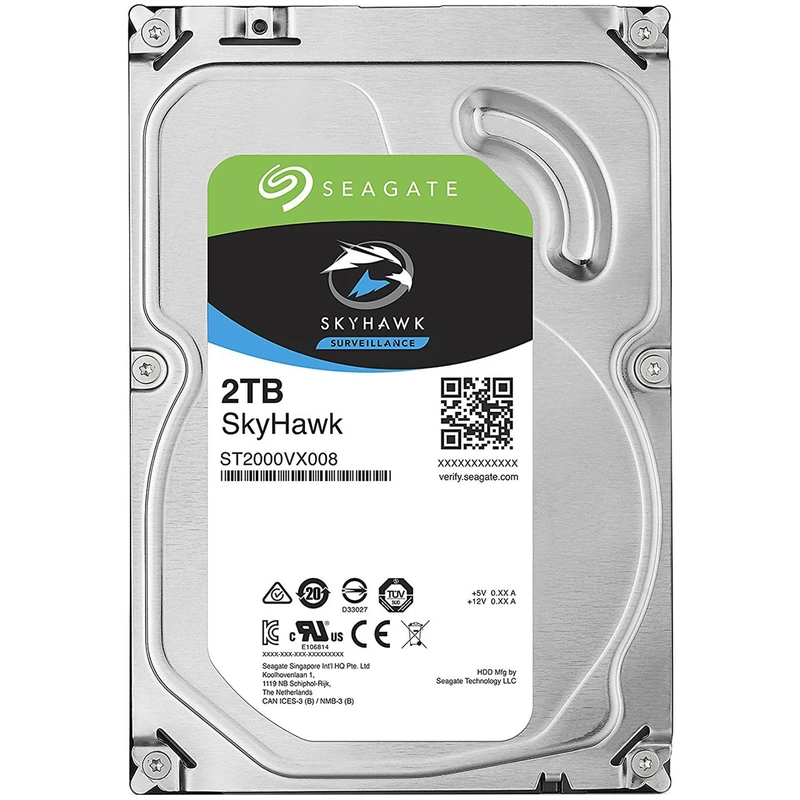 هارد اینترنال 2 ترابایت سیگیت ویدیو(Seagate Video) مدل SkyHawk